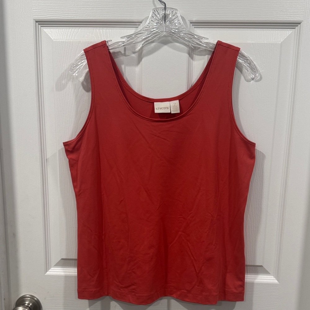 Chico's Vibrant Red Tank Top